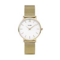 MONTRE CLUSE Montre Quartz Collection Minuit Mesh Doré et MONTRE CLUSE Montre Quartz Collection Minuit Mesh Doré et