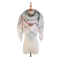 ECHARPE - FOULARD VOLIBEAR ® 1 pcs Echarpe Plaid Femme Frange Imiter ECHARPE - FOULARD VOLIBEAR ® 1 pcs Echarpe Plaid Femme Frange Imiter