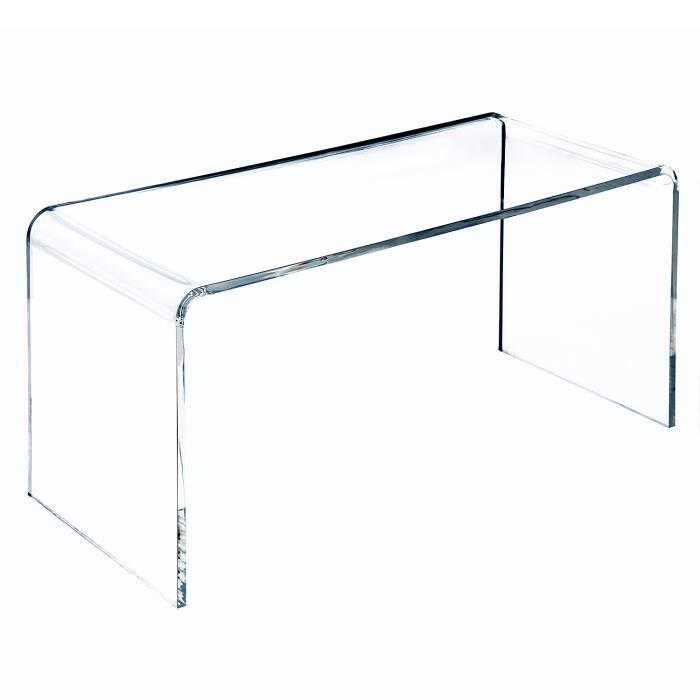 table basse transparente acrylique