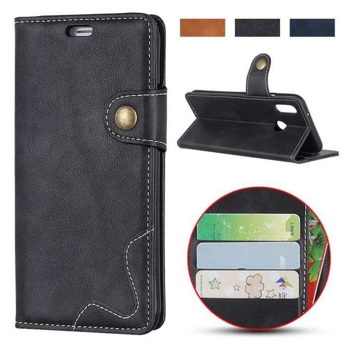 coque cuir huawei p smart coque cuir huawei p smart
