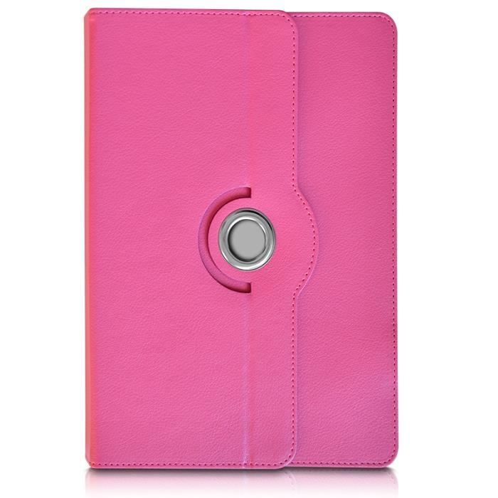 Etui Support Universel L Rose pour Tablette Asus1