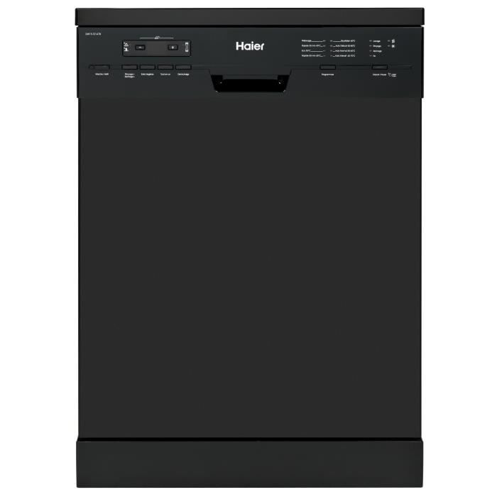 HAIER DW15-T2147B Lave-vaisselle posable - 15 couverts - 47 dB - A++ - Larg 59.6 cm