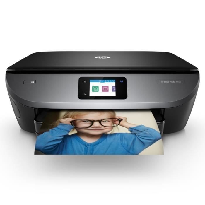 HP Imprimante Tout-en-un - Envy Photo 7130 - Eligible Instant Ink 70% d'économies sur l'encre