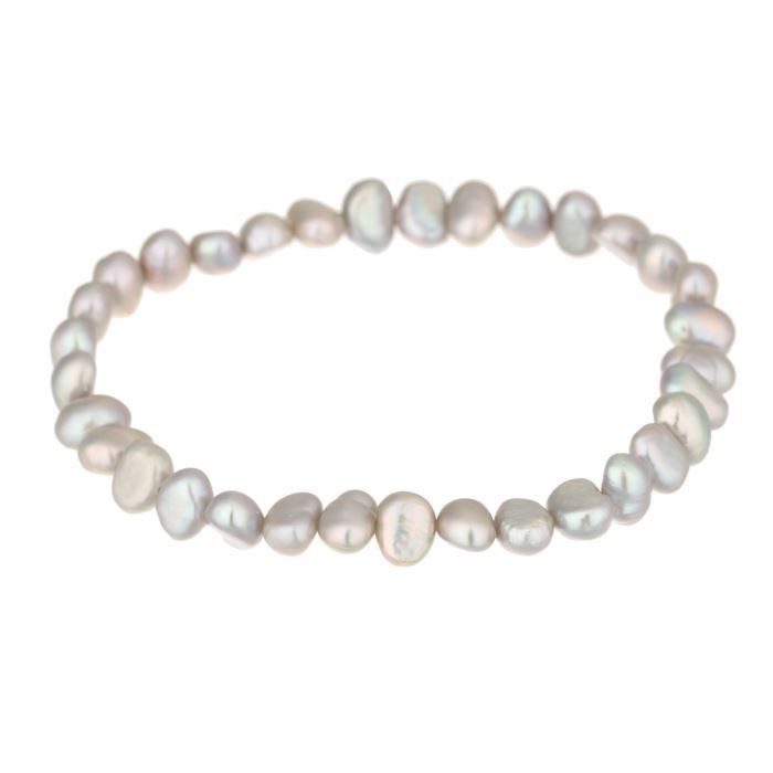 NACRE DE PERLE Bracelet Perles d'eau douce Femme