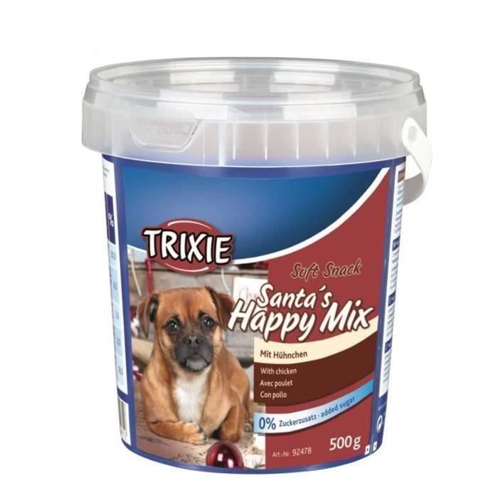 TRIXIE Lot de 2 Soft snack Friandise Spécial Noël pour chien 500g