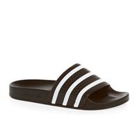SANDALE - NU-PIEDS ADIDAS ORIGINALS Sandales Adilette Noires et Blanc SANDALE - NU-PIEDS ADIDAS ORIGINALS Sandales Adilette Noires et Blanc