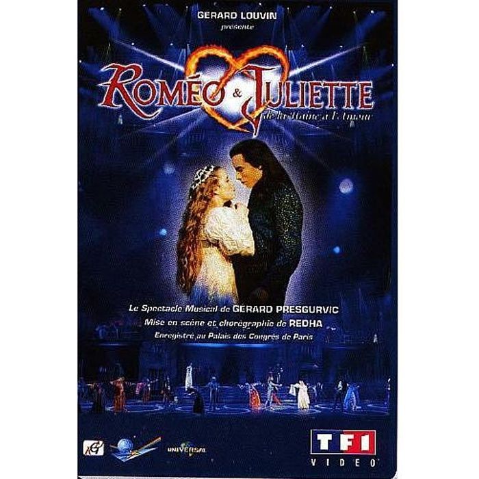 Roméo Et Juliette Comédie Musicale Dvd DVD Romeo et juliette : de la haine a l'amour en dvd musical pas cher