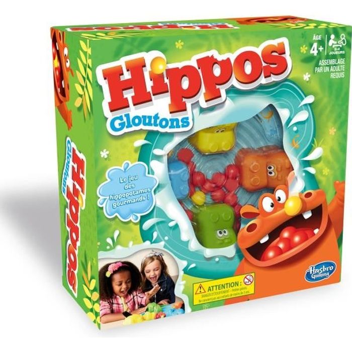 HASBRO GAMING Hippos Gloutons Jeu de Societe