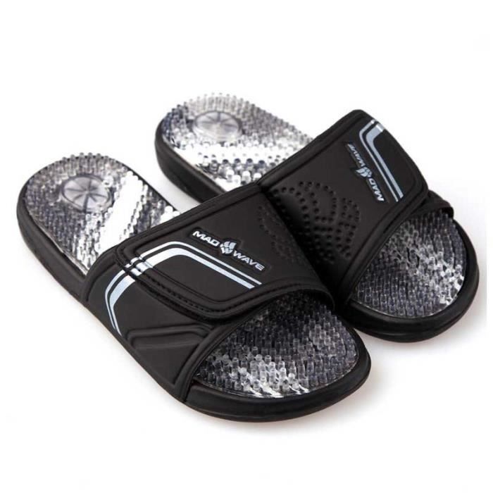 Homme Achat Chaussures Piscine Sandales Noir Madwave Massage MSzGUVLpq