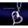 Heart Language collier femme argent 925 avec pende