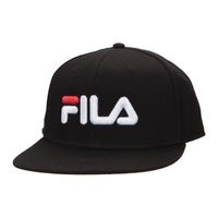 CASQUETTE FILA Casquette 6 Panneaux - Homme - Noir CASQUETTE FILA Casquette 6 Panneaux - Homme - Noir
