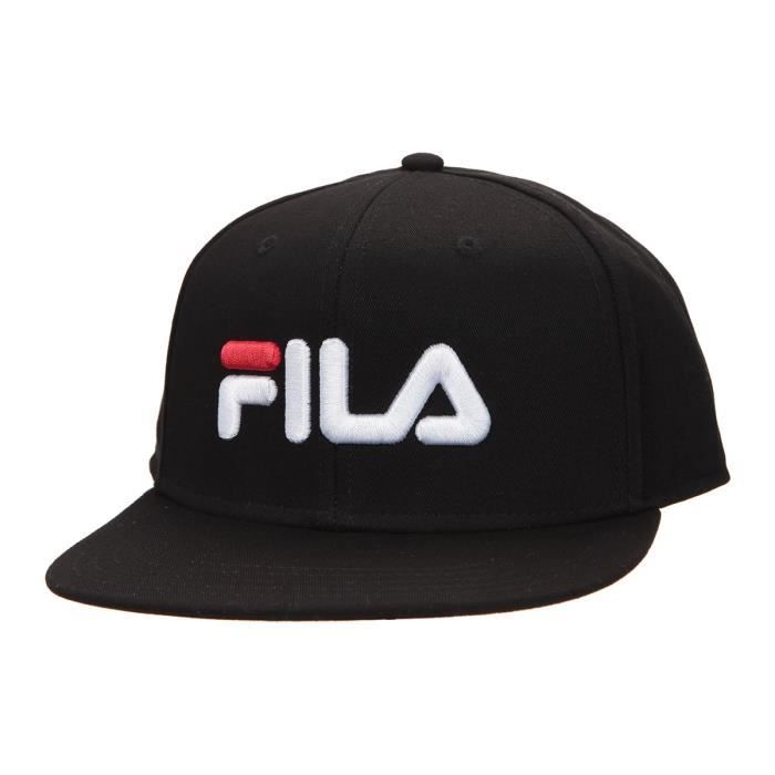 FILA Casquette 6 Panneaux - Homme - Noir
