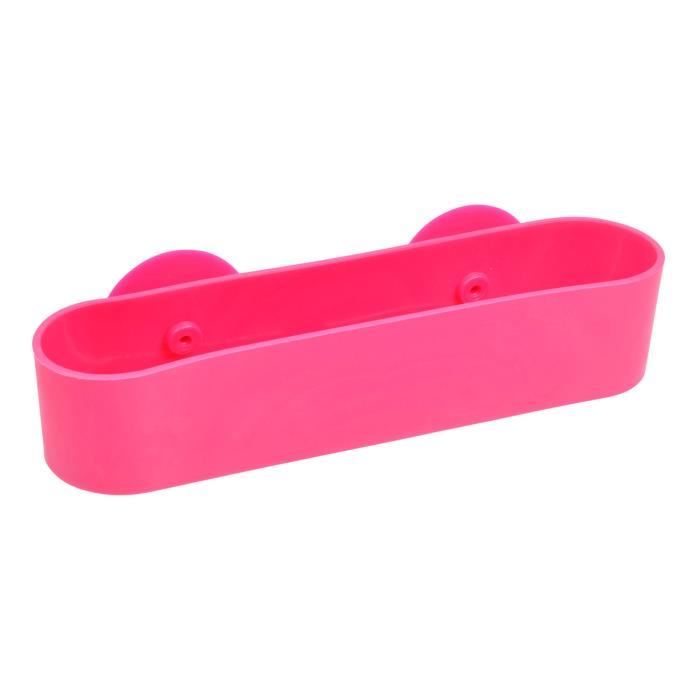 Serviteur de douche avec ventouse Fuchsia