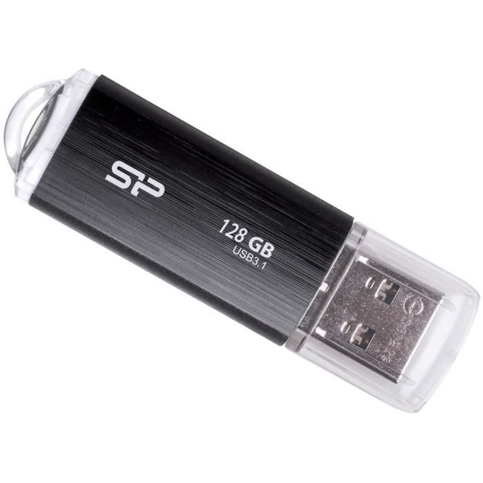 SILICON POWER Cle USB 31 B02 128 GB Noir