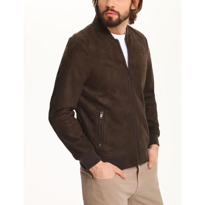 Veste marron homme cdiscount Veste marron homme cdiscount
