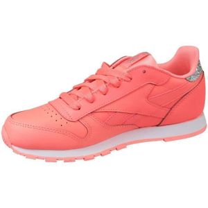 reebok leather enfant bordeaux