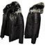 Ventiuno Star 21 Veste Doudoune Bi matière blanche fourrure Ventiuno Star 21 Veste Doudoune Bi matière blanche fourrure