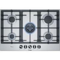 PLAQUE GAZ Plaque au gaz BOSCH PCQ7A5B90 75 cm Noir (5 cuisin PLAQUE GAZ Plaque au gaz BOSCH PCQ7A5B90 75 cm Noir (5 cuisin