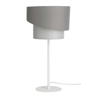 LAMPE A POSER ZORA Lampe à poser en fer - Ø 21 x H 40 cm - Blanc LAMPE A POSER ZORA Lampe à poser en fer - Ø 21 x H 40 cm - Blanc