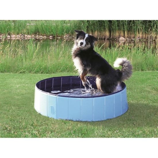 Trixie Piscine ø 120 30 Cm Bleu Clair Et Bleu Pour Chien