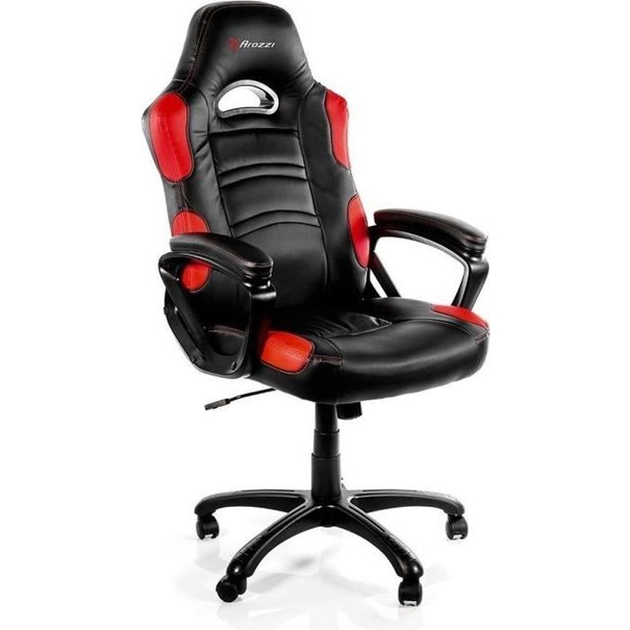 Siège Gaming Arozzi Enzo Noir et Rouge