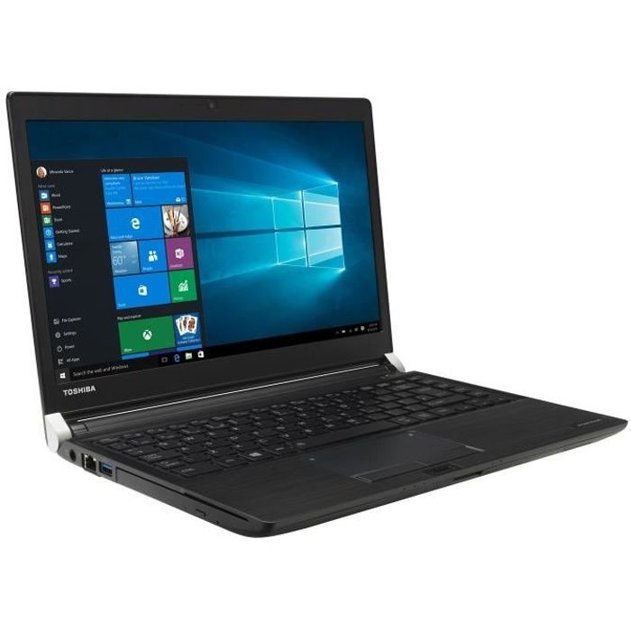 TOSHIBA PC Portable - Portégé A30-C-1DQ i7 - 12,5'' FHD - 8Go de RAM - Intel Core M7 - Stockage de 256Go SSD - Intel HD Graphics 515