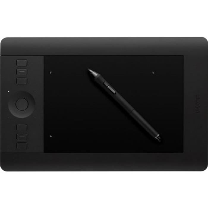 WACOM INTUOS PRO Small Tablette graphique Pen + Touch Creative professionnelle - Noir (PTH-451)