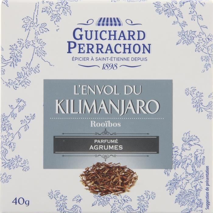 GUICHARD PERRACHON Thé rooibos agrumes - 20 sachets - 40 g