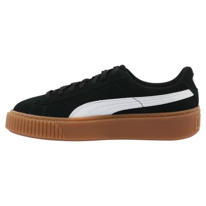 puma suede platform noire puma suede platform noire