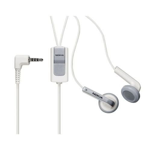 Kit piéton stéréo HS 47 blanc pour Nokia 1209 6300   Achat / Vente