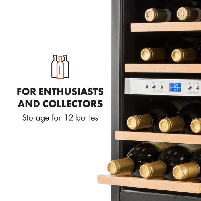 Klarstein Cave à vin design - Armoire à3