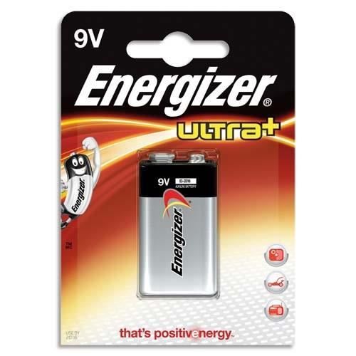 Energizer - 1 pile alcaline 6LR61 gamme Ultra+
