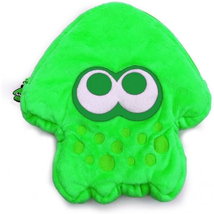 Sacoche peluche Splatoon 2 Nintendo Switch - Licence Officielle Nintendo