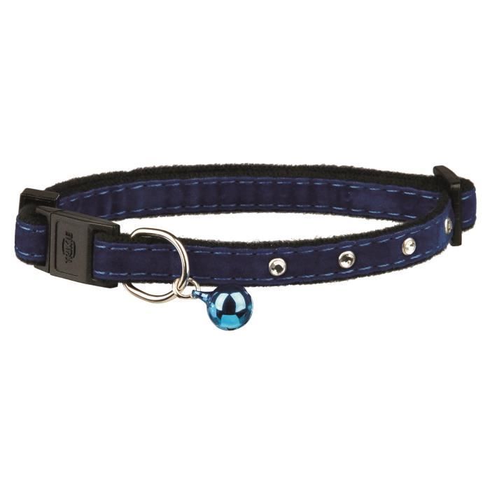 TRIXIE Collier velours avec strass - Pour chat