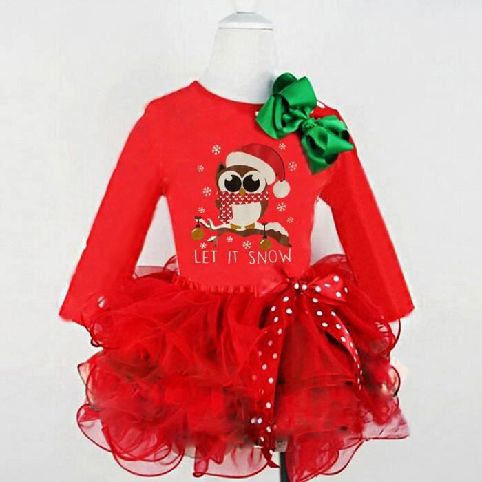 Robe de noel fille 3 ans - Achat / Vente pas cher