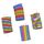 Lampions cylindriques multicolores (x12)