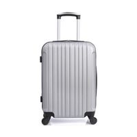 VALISE - BAGAGE HERO - Valise Cabine Argenté 50x35x20 cm 4 Roues A VALISE - BAGAGE HERO - Valise Cabine Argenté 50x35x20 cm 4 Roues A