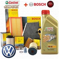 HUILE MOTEUR KIT VIDANGE 5 LT CASTROL EDGE 5W40 + 4 FILTRES BOS HUILE MOTEUR KIT VIDANGE 5 LT CASTROL EDGE 5W40 + 4 FILTRES BOS