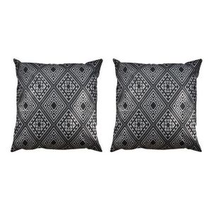 COUSSIN O'CBO Lot de 2 coussins déhoussables Aztèques - 40