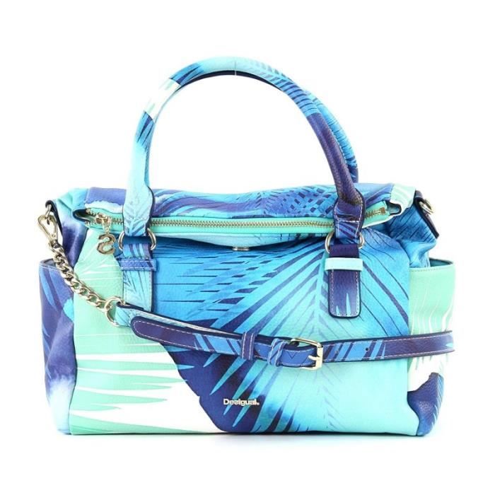 U Bleu Sac Femme Desigual Bandoulière Blue À Palms Loverty R811xU