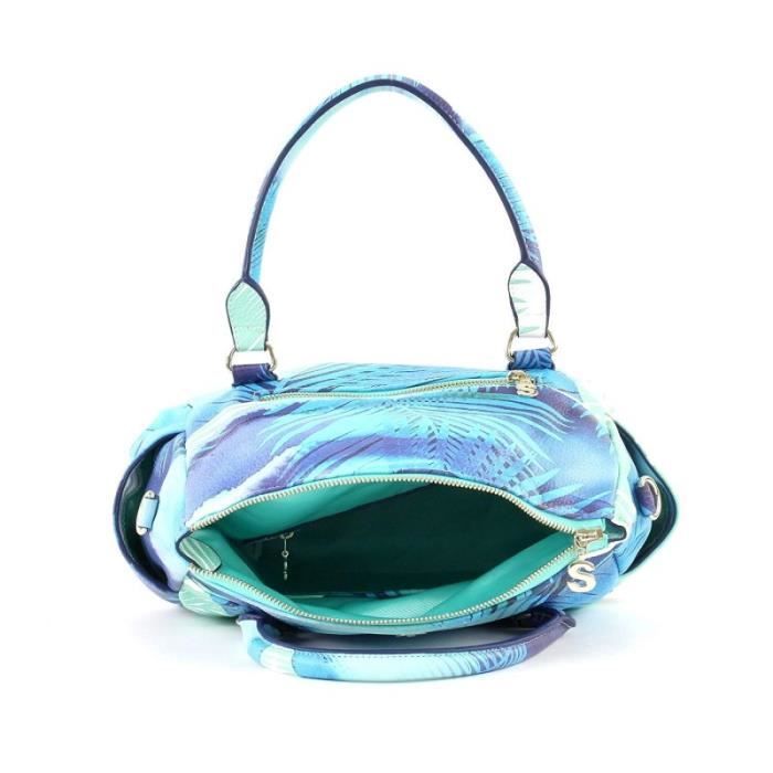 U Bleu Sac Femme Desigual Bandoulière Blue À Palms Loverty R811xU
