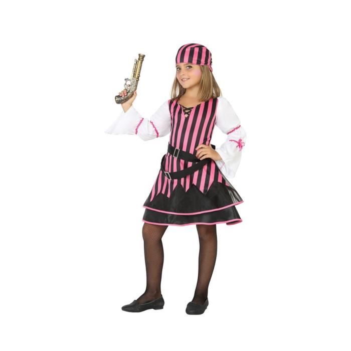 ATOSA Déguisement Pirate Rose - Panoplie Enfant - Carnaval
