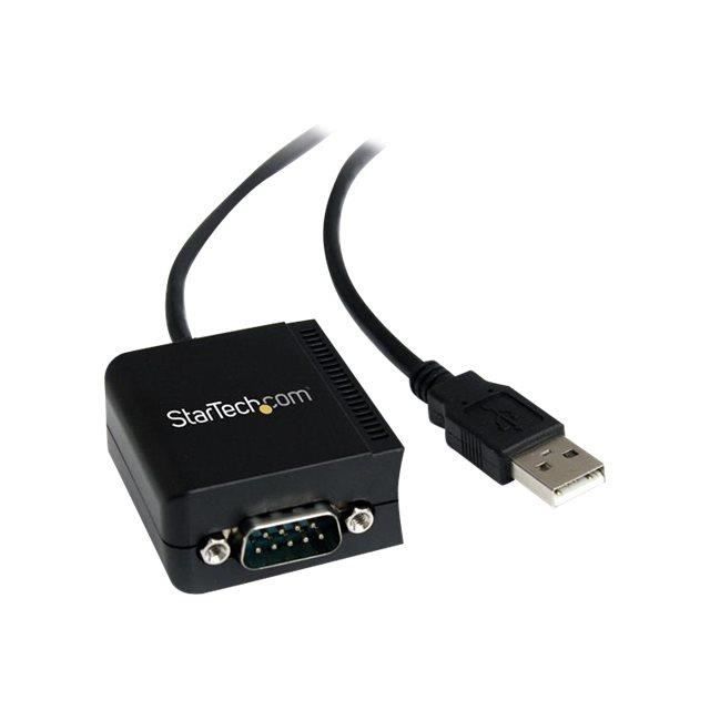 STARTECH Câble adaptateur USB vers série DB9 RS232 de 1,8 m avec chipset FTDI et mémorisation de port - M/M