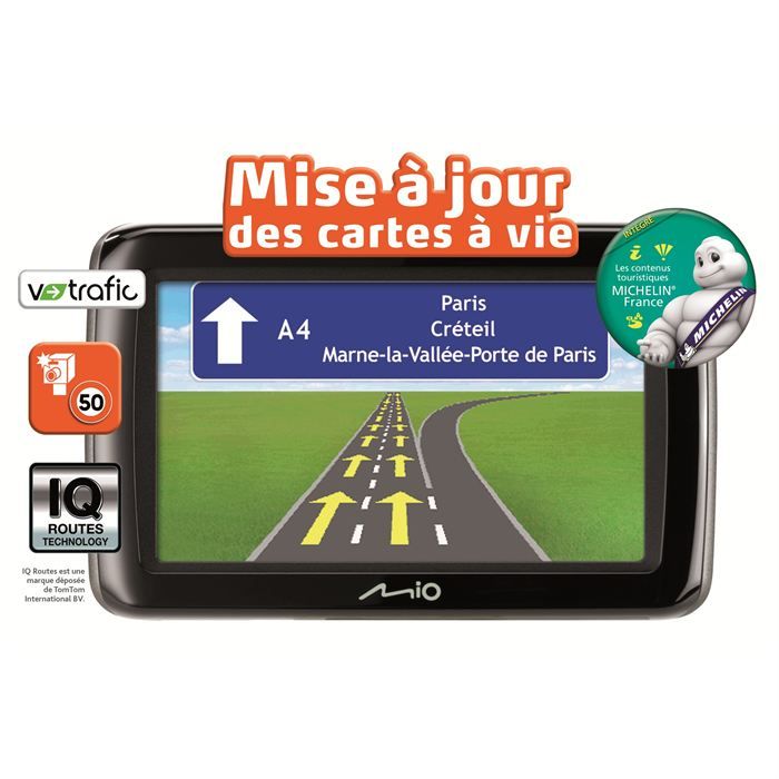 MIO Spirit 485 FULL Europe   Achat / Vente GPS AUTONOME MIO Spirit 485