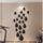 Noir DIY Autocollants Goutte d'eau Acrylique Miroi