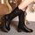 Fourrure de laine à l'intérieur des chaussures cha