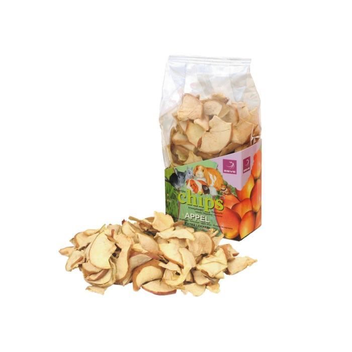 ESVE Friandise Chips pomme pour rongeurs 80g