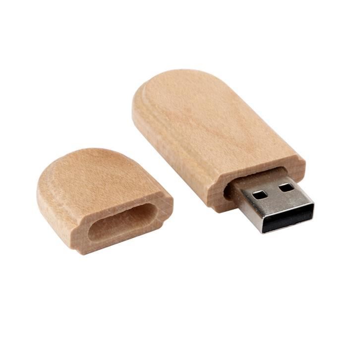 Yaxiny Cl/é USB 2.0 avec bo/îte en bois d/’/érable 2.0//8GB 2.0