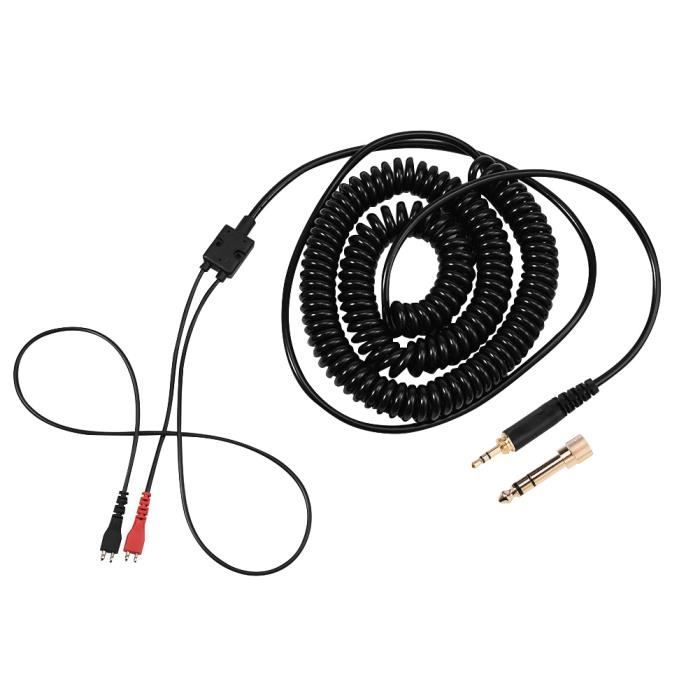 Casque Audio Câble Bobine Fil De Ressort Pour Sennheiser Hd25 560