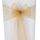 Lot 50 Noeuds De Chaise Organza Baptême Fête Décor